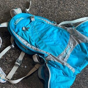 CamelBak Turquoise and Light Gray Hydration Pack